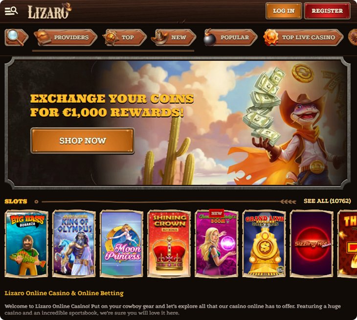 Bezoek Lizaro Casino en Geniet van Online Gokspellen in Nederland - overview